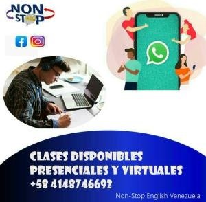 Clases virtuales de Ingles por Whatsapp