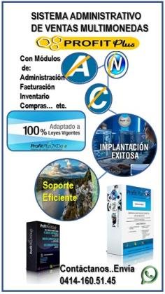Adquiere Ya.! Tu Sistema Administrativo Profit Plus