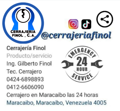 Cerrajeria en Maracaibo las 24 horas
