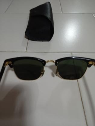 Lentes de Sol Ray-Ban Vintage Negro Originales