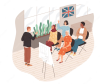 Clases de ingles a parejas, trios, grupos a domicilio