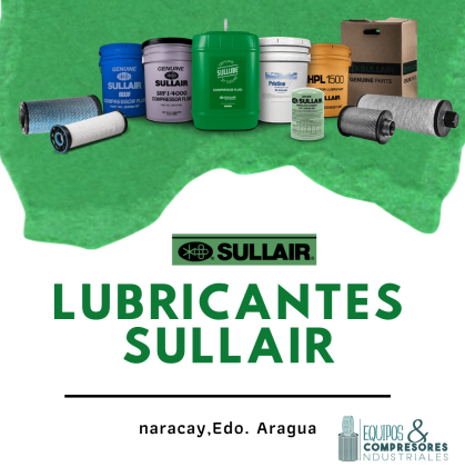 LUBRICANTES SULLAIR SULLUBE AIRE COMPRIMIDO