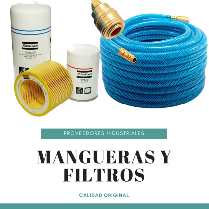 Mangueras industriales para aire comprimido