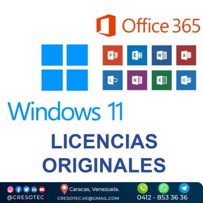 LICENCIAS OFFICE, WINDOWS, ANTIVIRUS 100% ORIGINALES