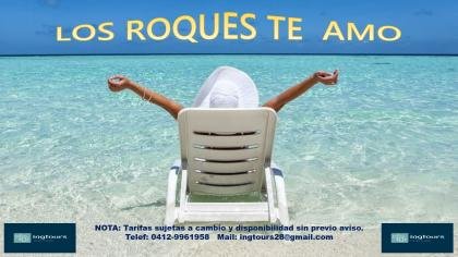 LOS ROQUES ISLAS VIRGENES AGUAS CRISTALINAS SOL ETERNO Y SOLO PARA TI