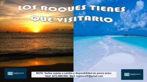 LOS ROQUES PAQUETES ESPECIALES A LOS MEJORES PRECIOS Y ATENCION