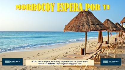 !ENERGIZATE BAJO EL SOL DE MORROCOY CON NUESTROS PAQUETES