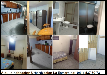Alquilo habitación A dama sola que trabaje en  La Urb. La Esmeralda, San Diego Ubicado Cerca del Centro Comercial La Esmeralda