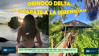 VIVE LA MAGIA DEL DELTA DEL ORINOCO: !RESERVA YA!