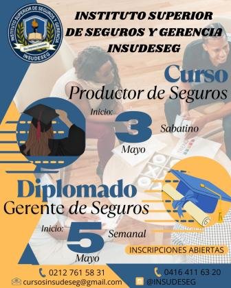 CURSOS Y DIPLOMADOS EN MATERIA DE SEGUROS