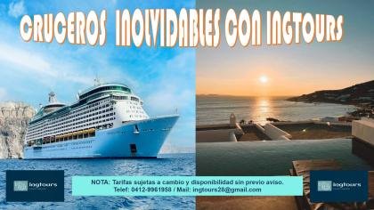 CADA CRUCERO, ES UNA HISTORIA QUE CONTAR, ATREVETE Y CUENTA LA TUYA