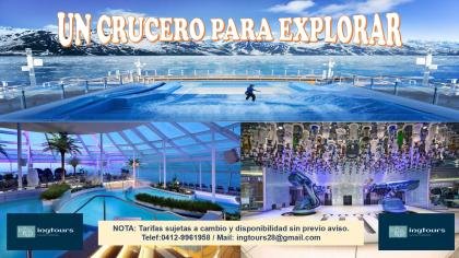 VEN I VIVE TODA LA MAGIA DEL MAR EN UN CRUCERO