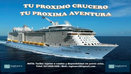 VIAJA MAS LEJOS, VIAJA EN UN CRUCERO