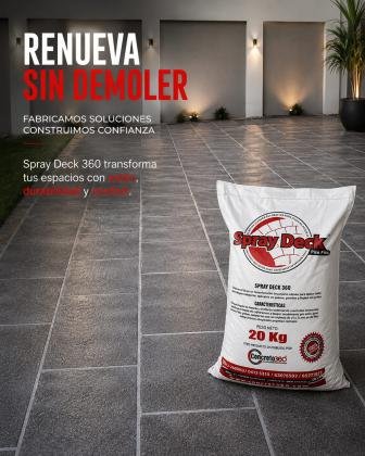 Concreto 360 y el Sistema Spray Deck 360