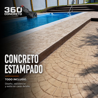 CONCRETO ESTAMPADO TODO INCLUIDO | Concreto 360