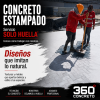 SOLO HUELLA® | Servicio Profesional de Estampado de Concreto | Concreto 360 Venezuela